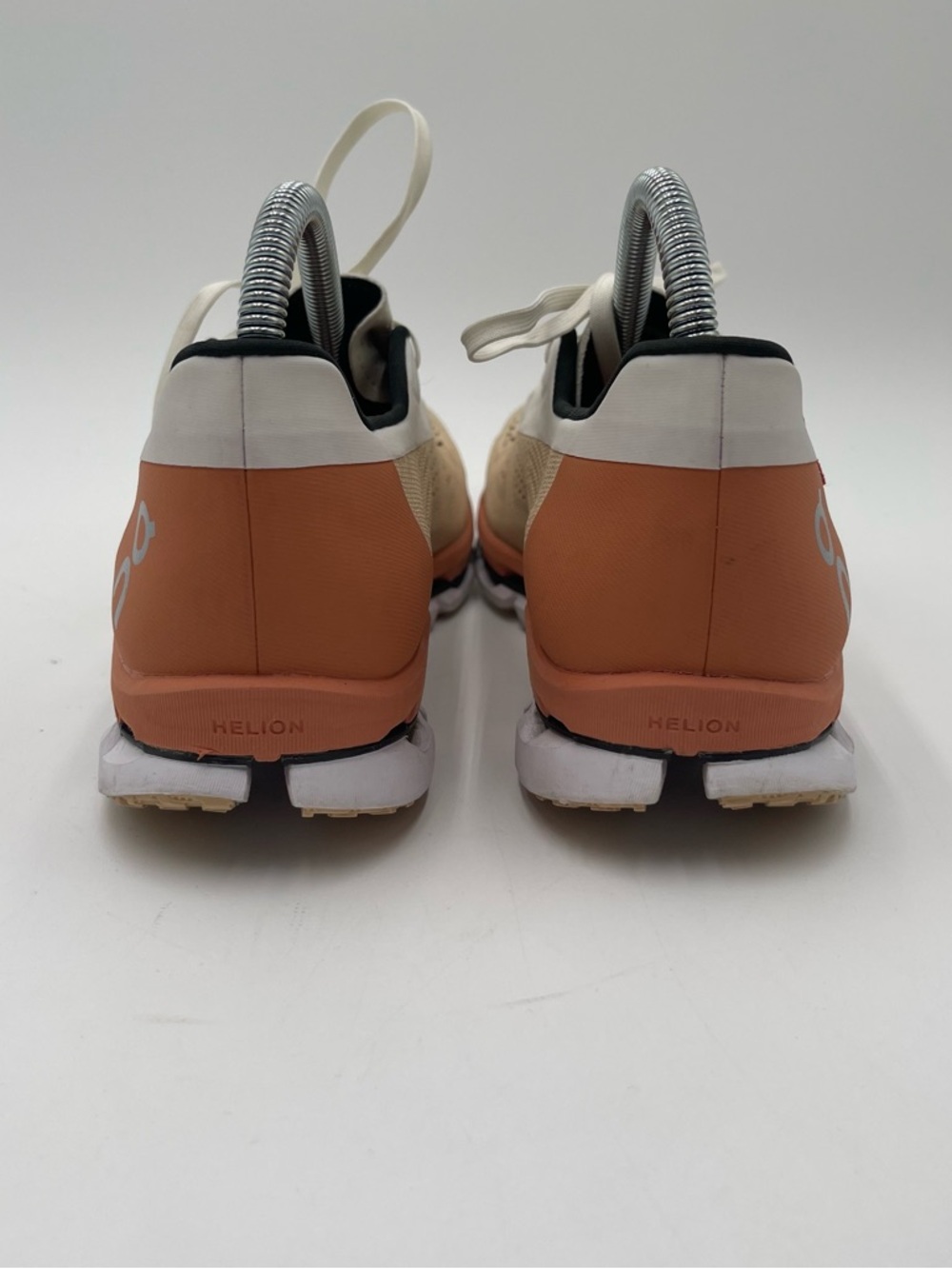 On Cloudboom Women’s Running Shoes Savanna White Low Top Swiss Size 9.5 Sneakers - Picture 5 of 16